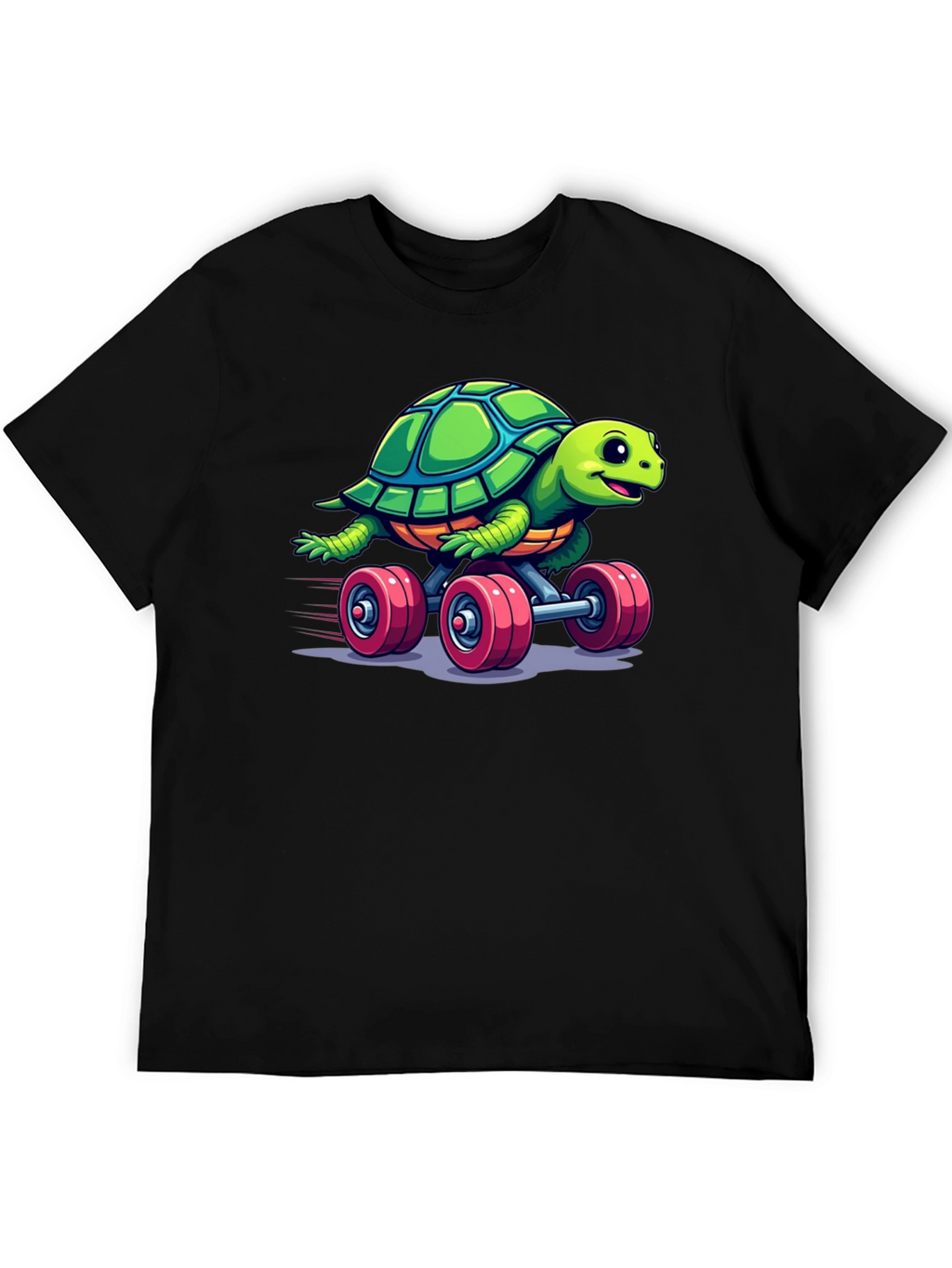 Turtle Skateboard Graphic Tee
