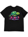 Turtle Skateboard Graphic Tee