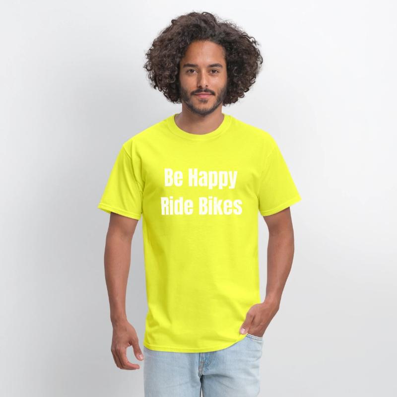 Be Happy Ride Bikes cycling shirt