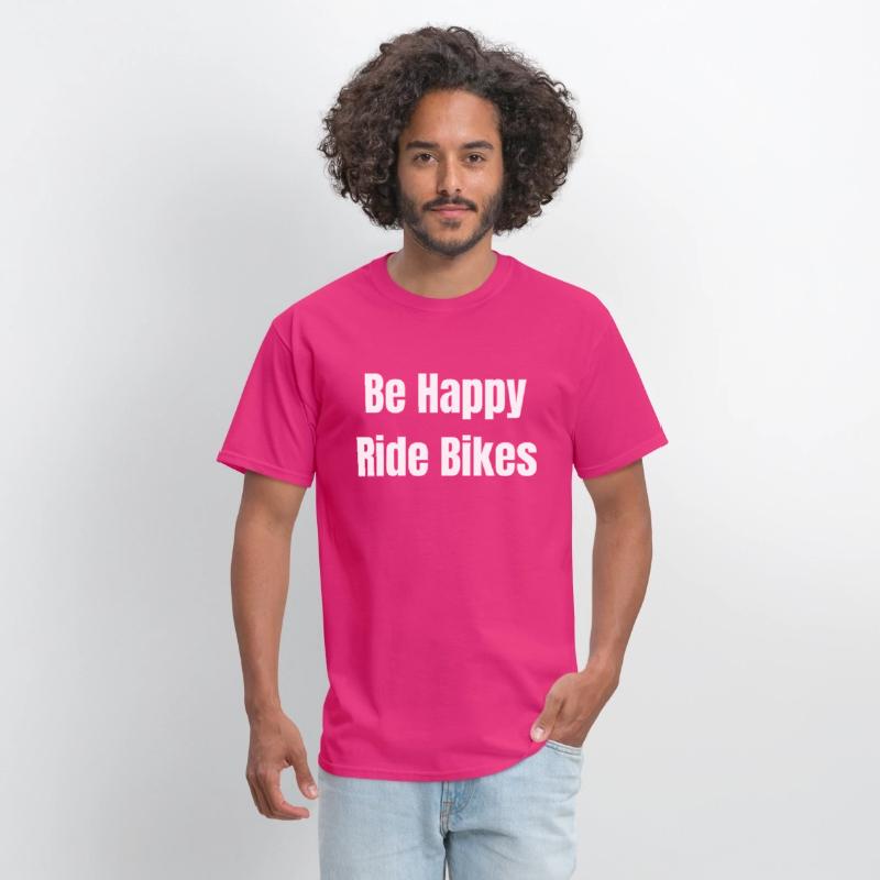 Be Happy Ride Bikes cycling shirt