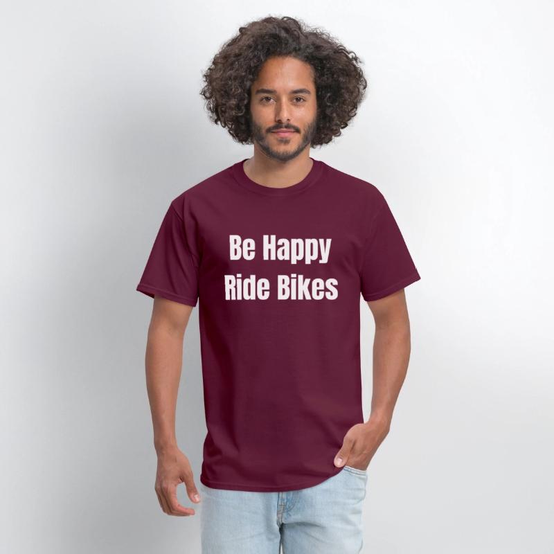 Be Happy Ride Bikes cycling shirt