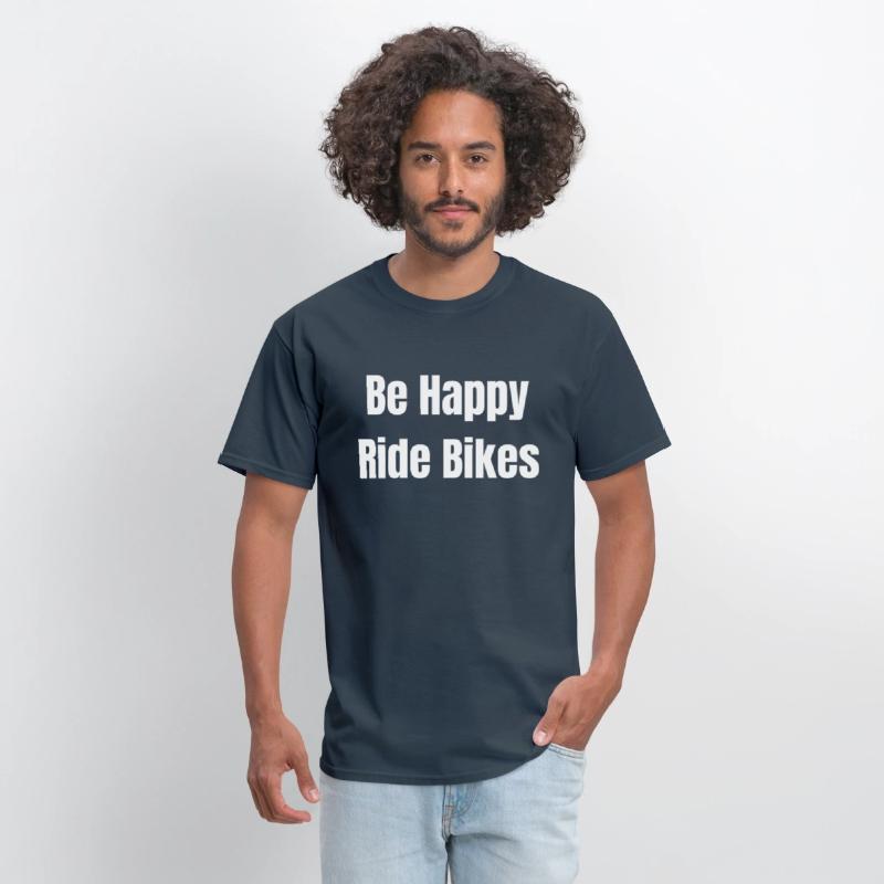 Be Happy Ride Bikes cycling shirt