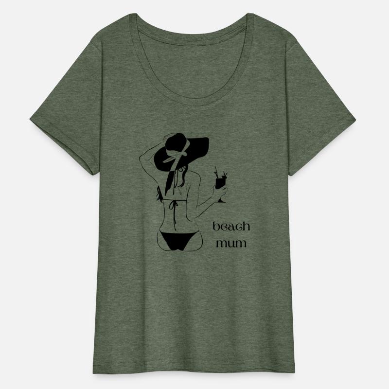 beach mum tee shirt