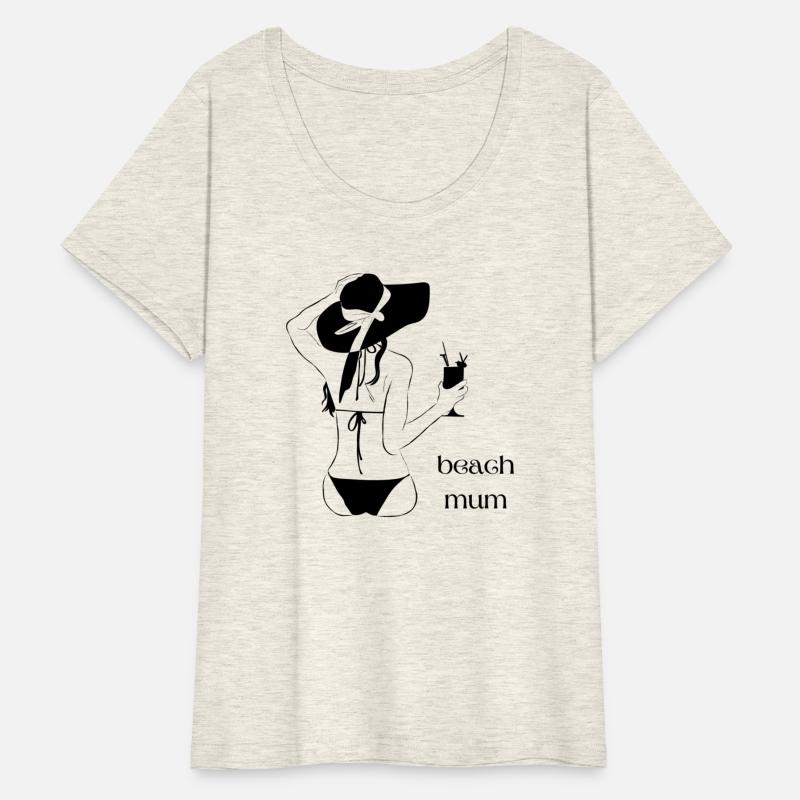 beach mum tee shirt