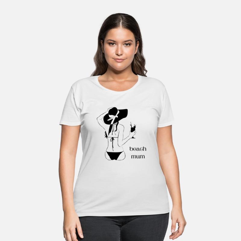 beach mum tee shirt