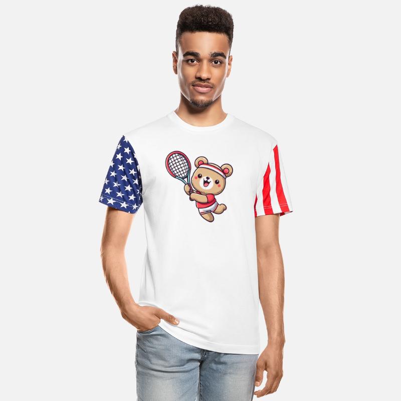 Bear Tennis Player - Serve and Smash in Comic