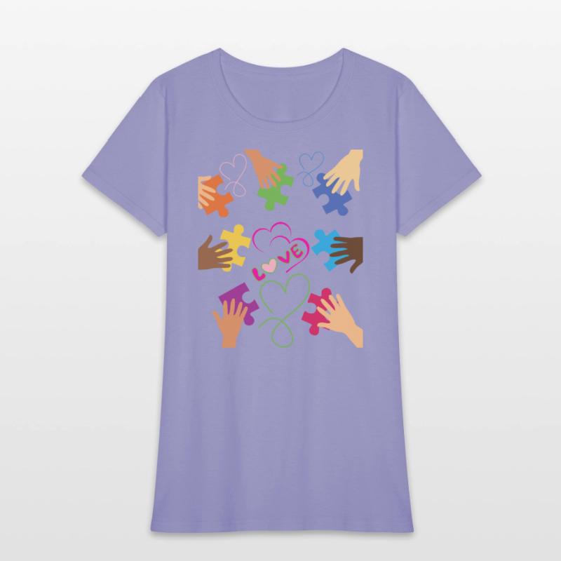 Beautiful Hands Puzzle United to End Racism Design