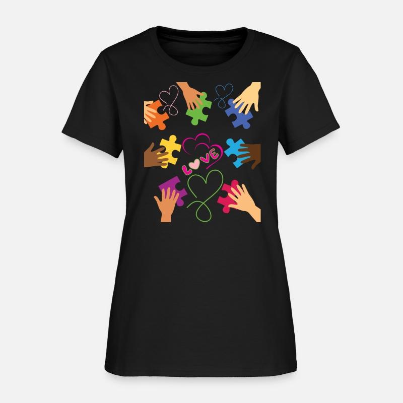 Beautiful Hands Puzzle United to End Racism Design