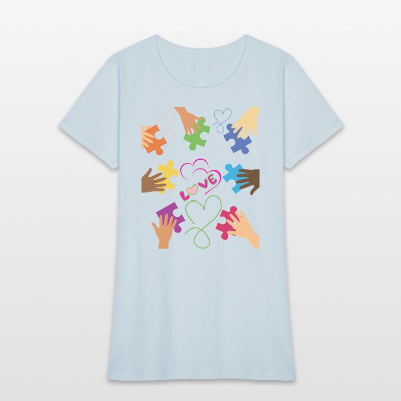 Beautiful Hands Puzzle United to End Racism Design