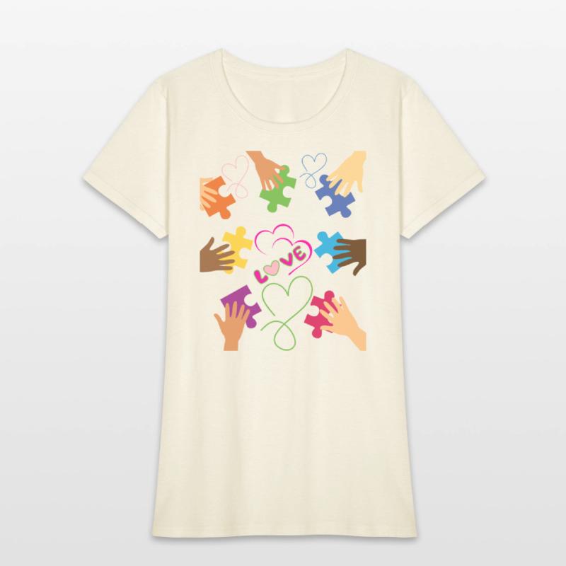 Beautiful Hands Puzzle United to End Racism Design