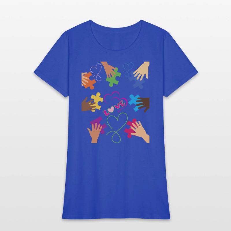 Beautiful Hands Puzzle United to End Racism Design