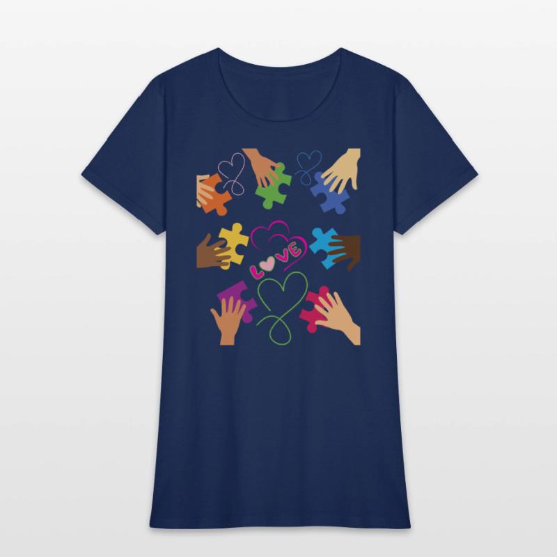 Beautiful Hands Puzzle United to End Racism Design