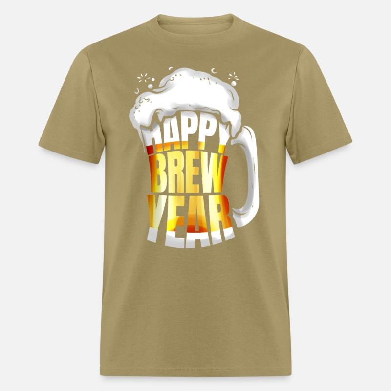 Beer Glass Mug Happy Brew Year New Year's Eve