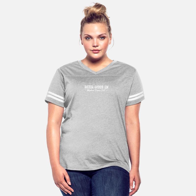 Beer Goes In Wisdom Comes Out Funny Drinking Beer