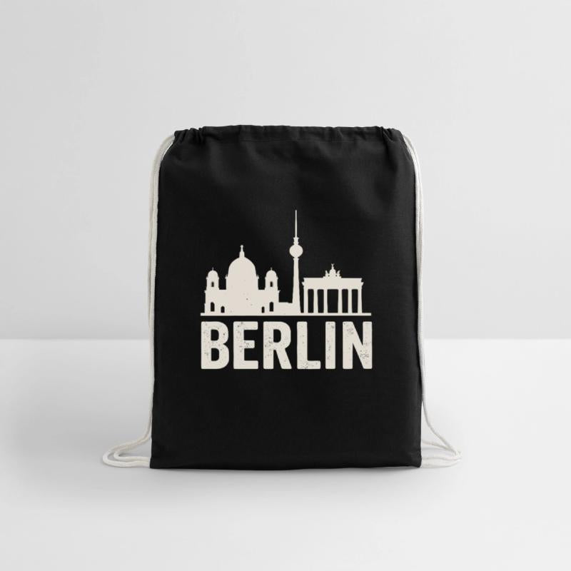 Berlin Skyline Vintage Look