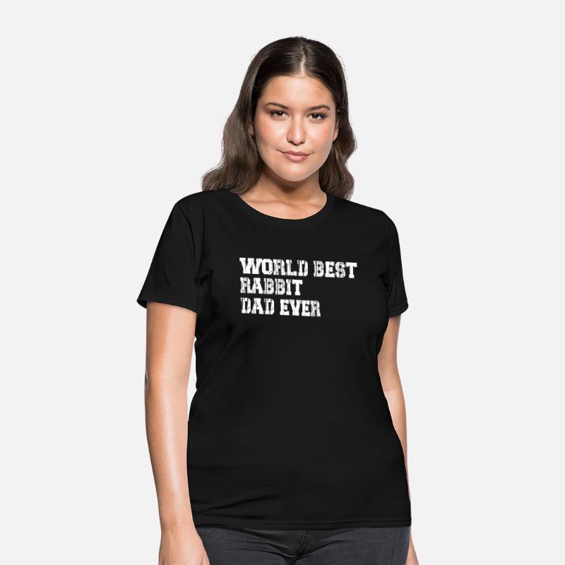 best world best Rabbit dad ever fathers day funny