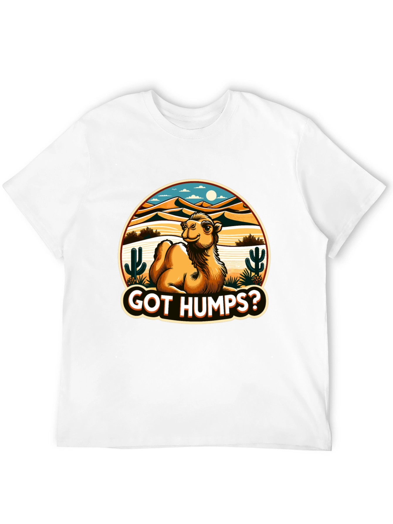 Got Humps? Novelty Desert Camel T-Shirt