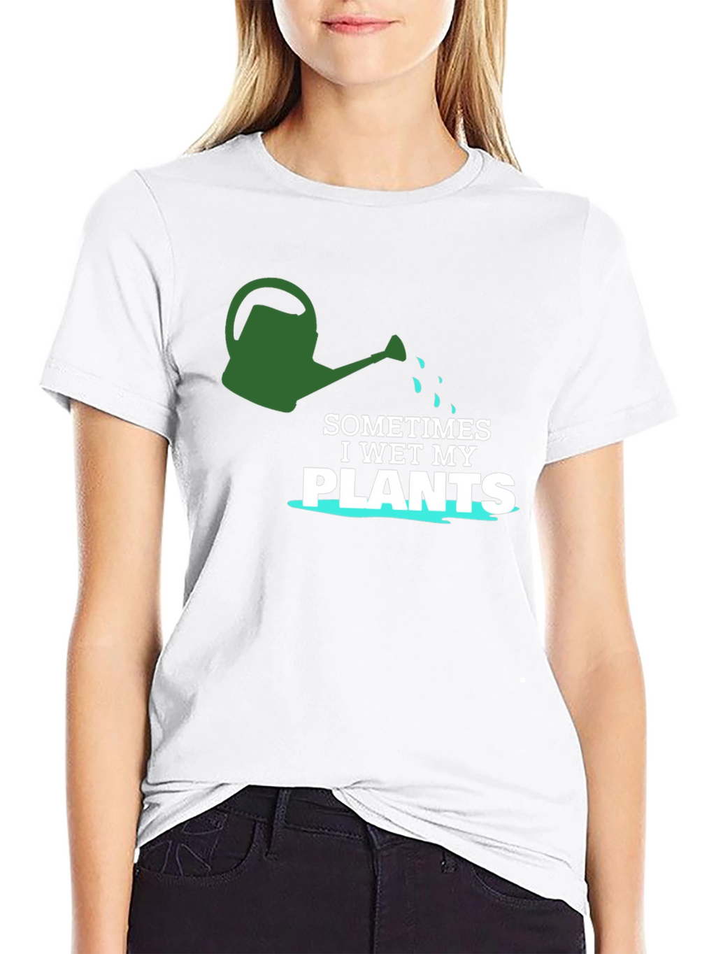 I Wet My Plants T-Shirt - Funny Gardening Tee