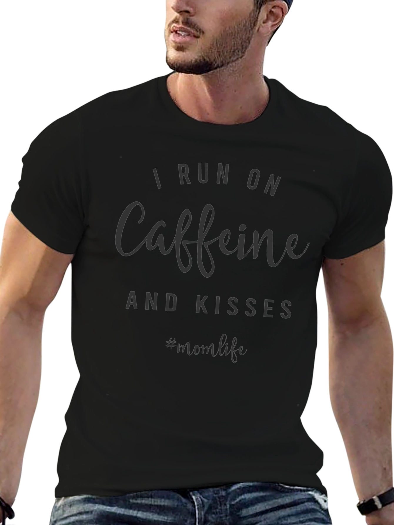Caffeine & Kisses Mom Life T-Shirt