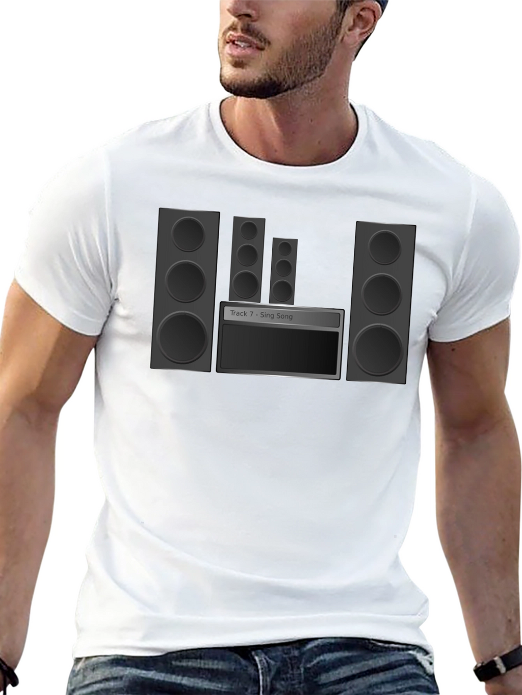 Sing Song Track Graphic Tee