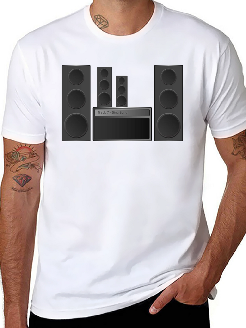 Sing Song Track Graphic Tee