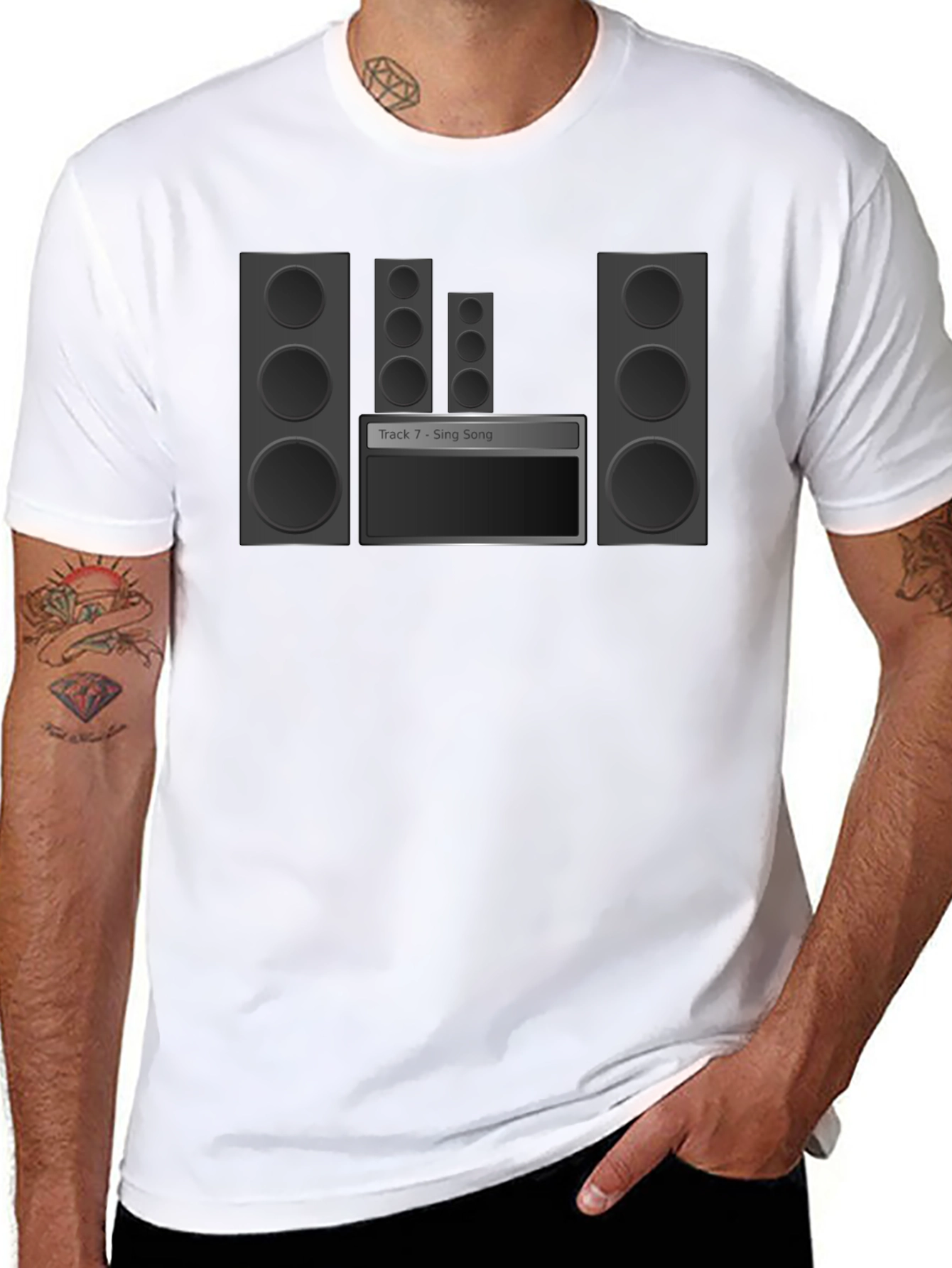 Sing Song Track Graphic Tee