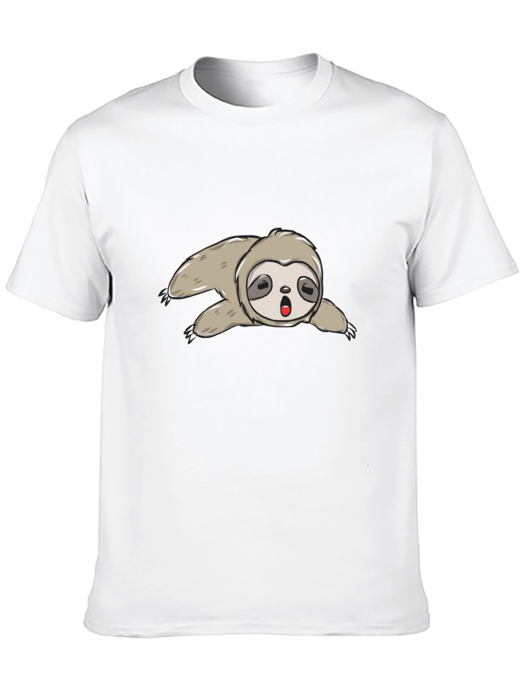 Sloth Graphic Print Tee - Relaxed Fit