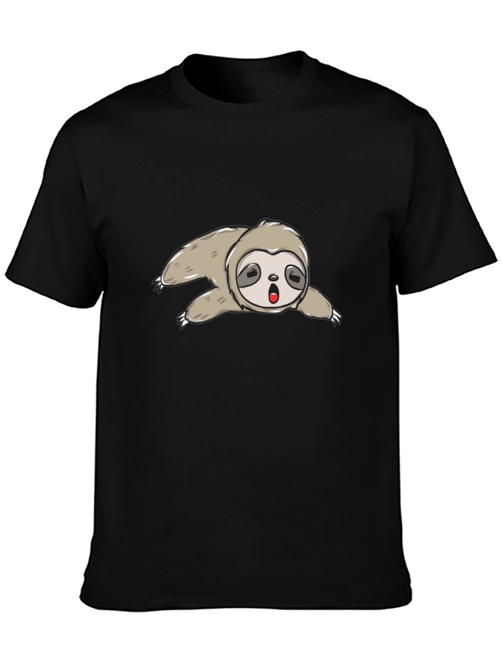 Sloth Graphic Print Tee - Relaxed Fit
