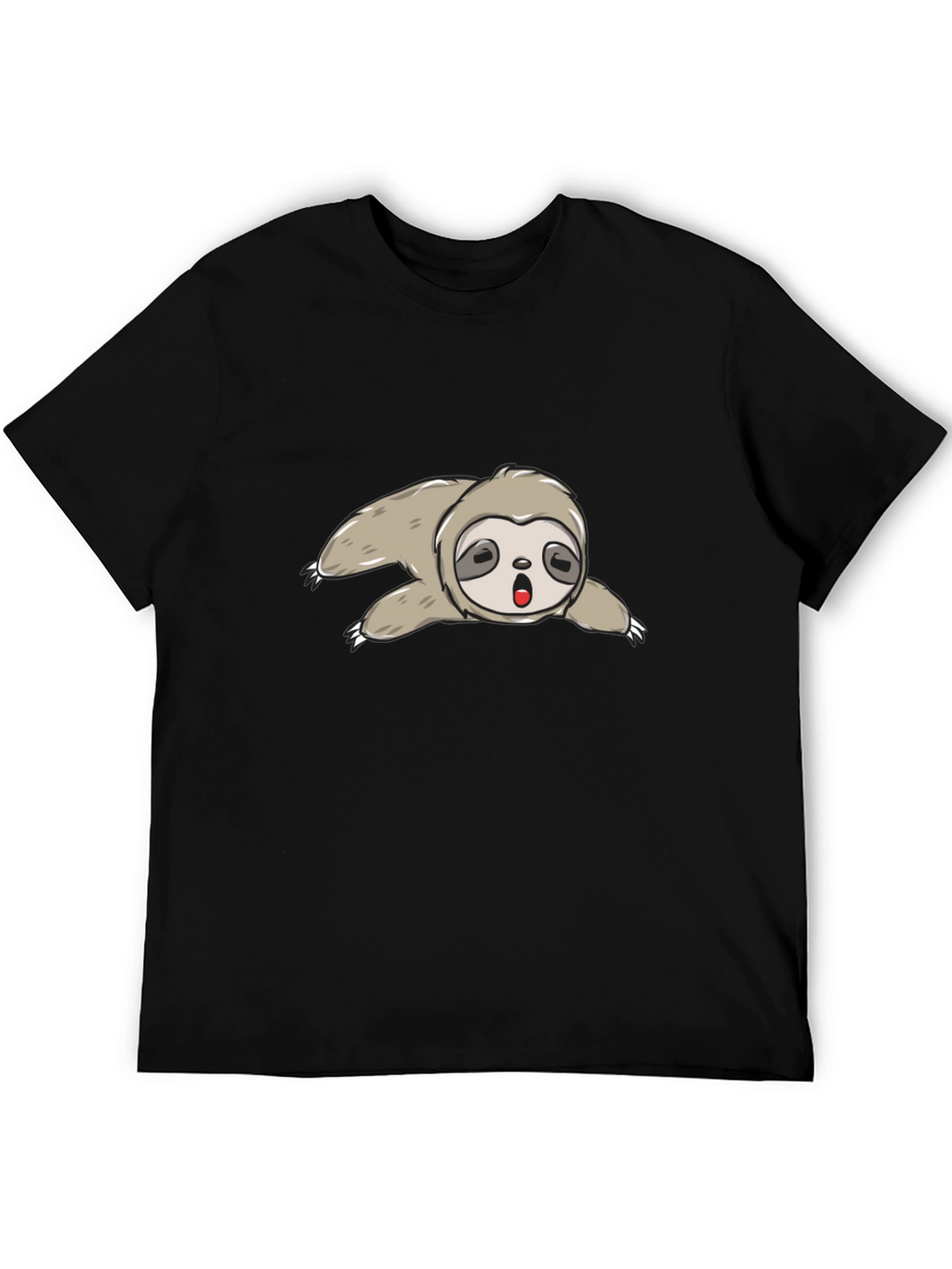 Sloth Graphic Print Tee - Relaxed Fit