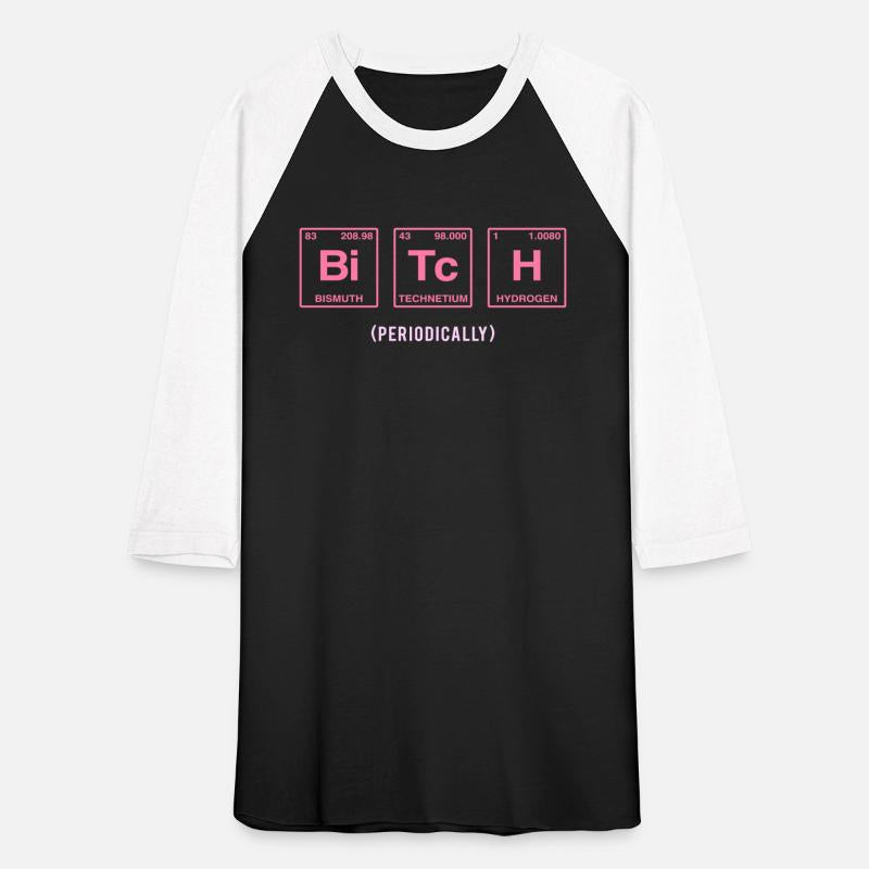 BITCH - written in elements of the periodic table