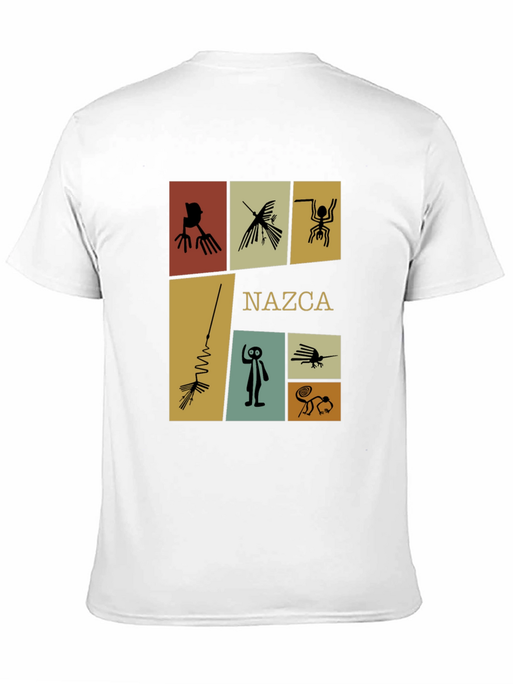 Nazca Lines T-Shirt - Unique Graphic Tee