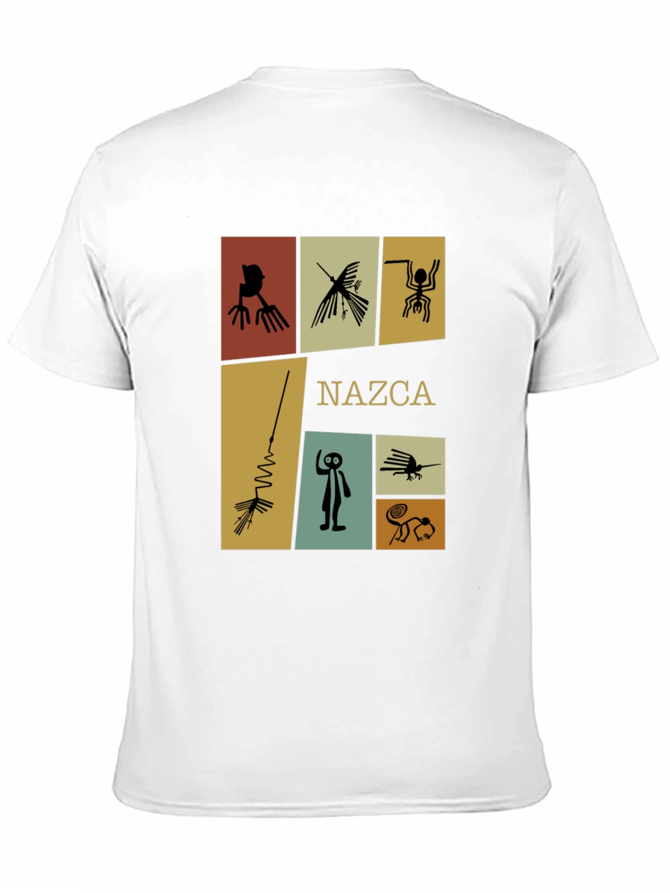 Nazca Lines T-Shirt - Unique Graphic Tee