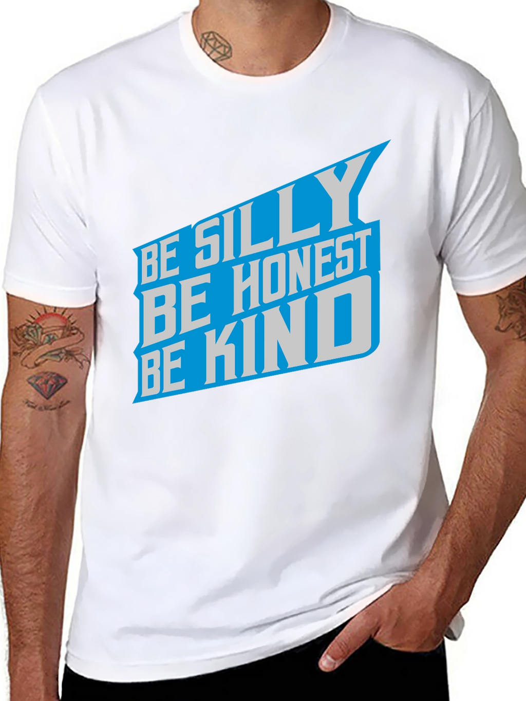 Be Silly Be Honest Be Kind Graphic Tee