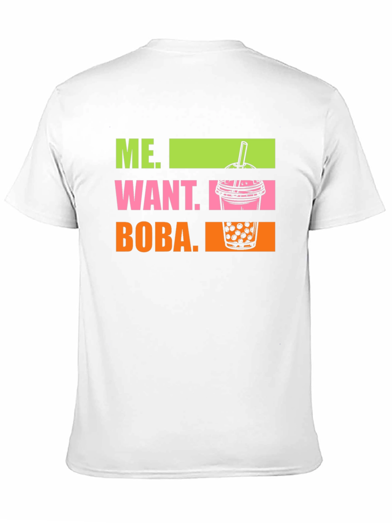 Me Want Boba T-Shirt - Trendy Graphic Tee