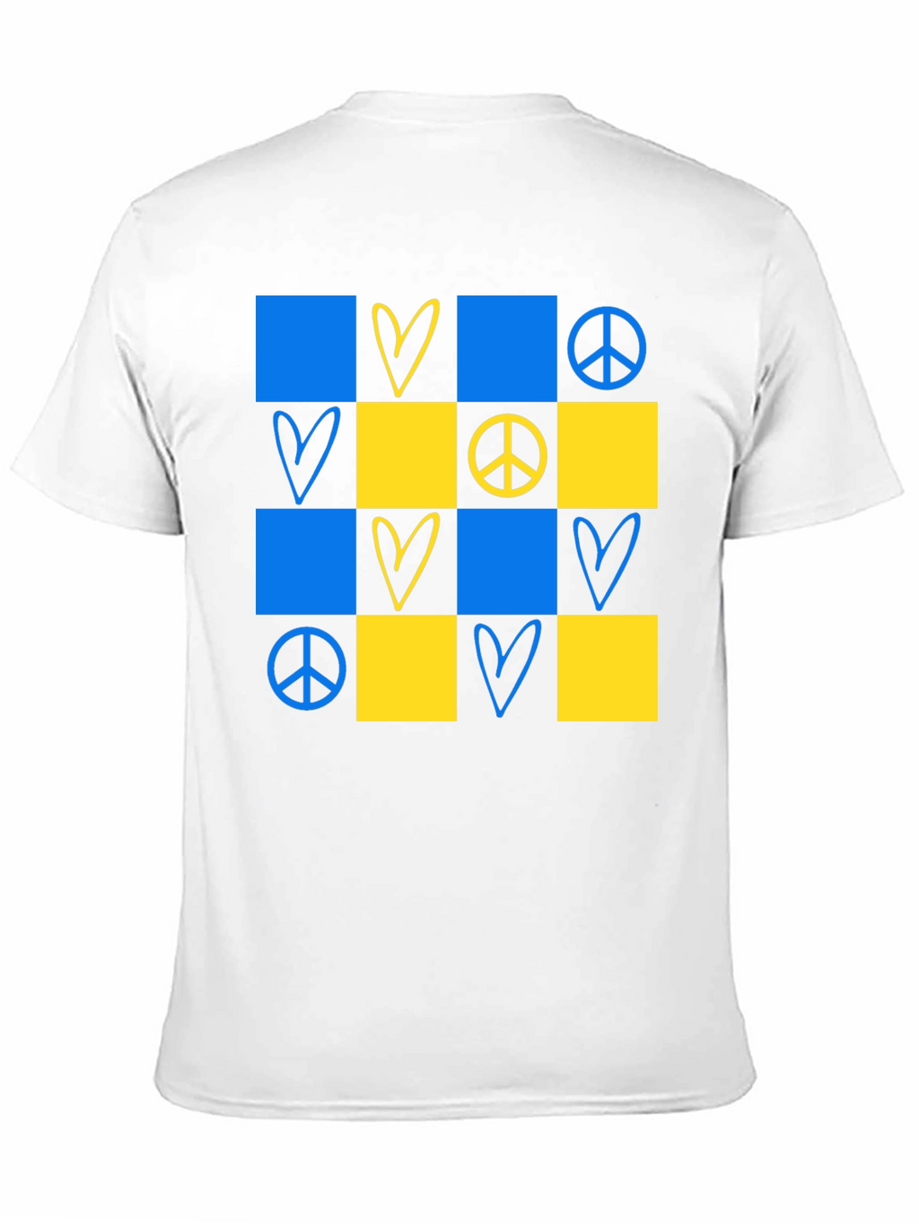 Ukraine Support Graphic Tee - Peace & Love