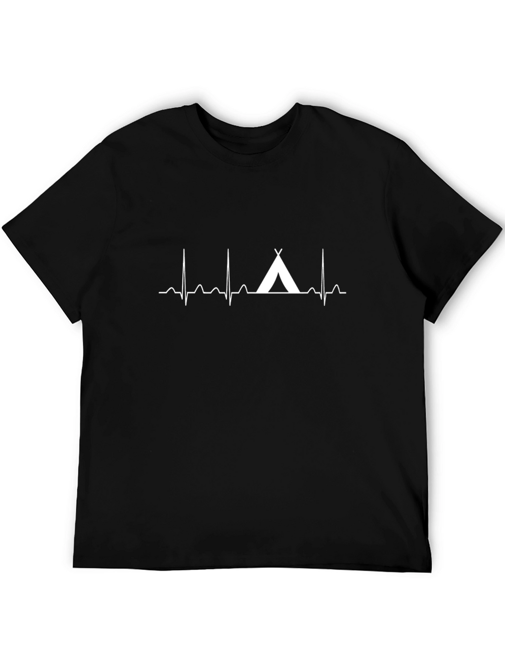 Camping Heartbeat T-Shirt - Adventure Tee