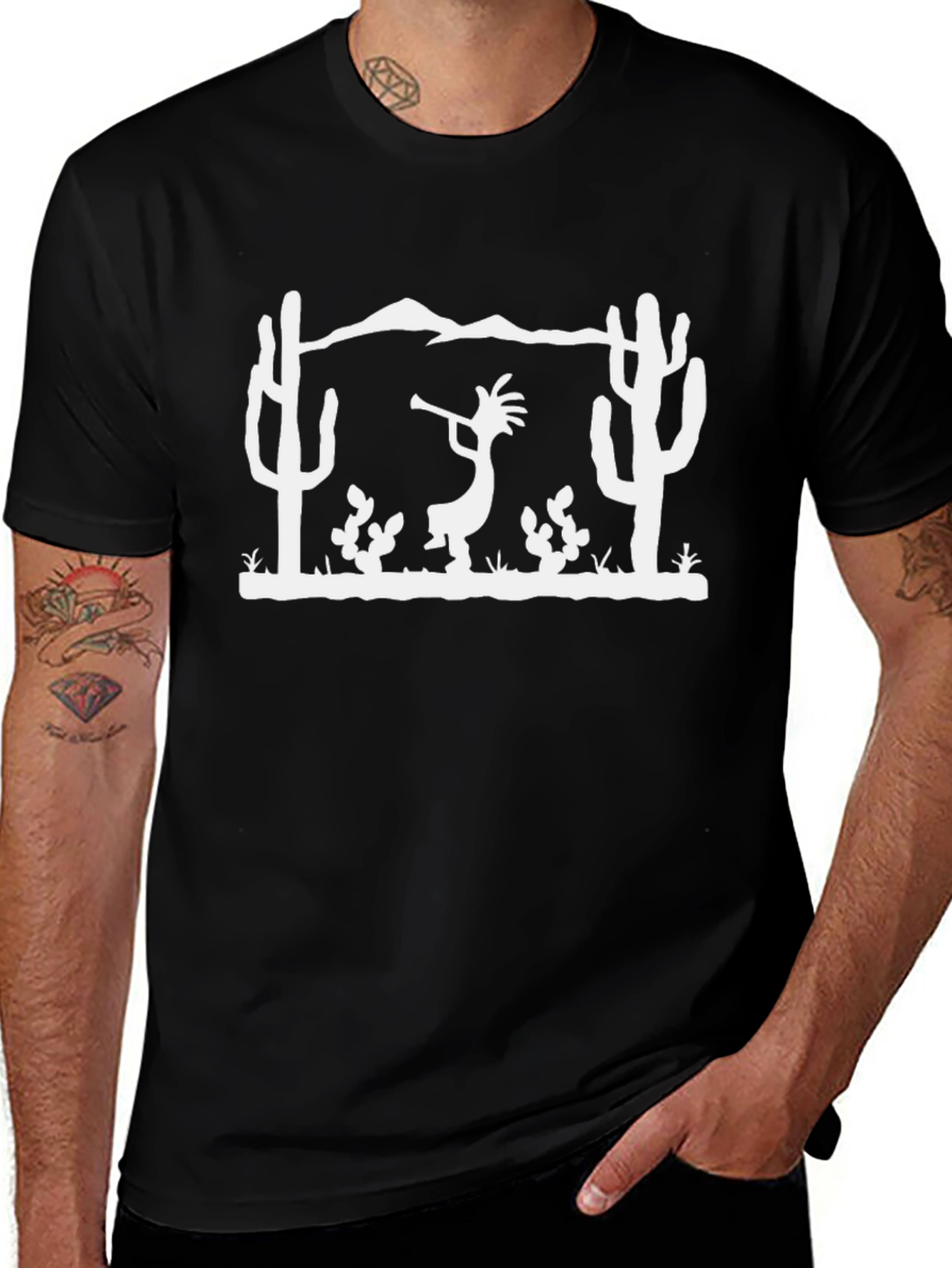 Kokopelli Desert Graphic T-Shirt