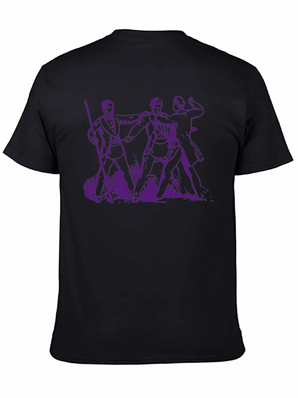 Purple Print T-Shirt