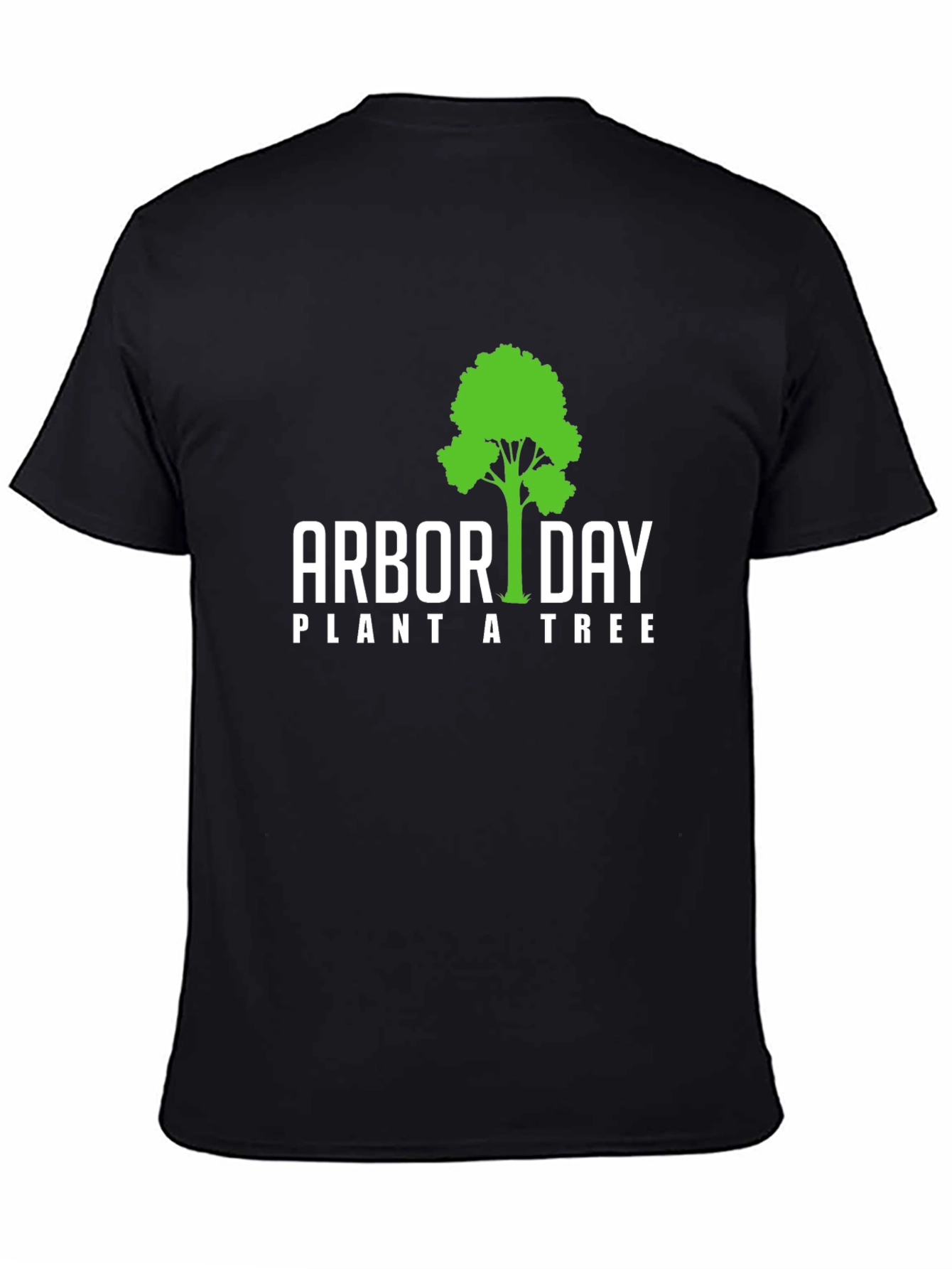 Arbor Day Plant a Tree Black T-Shirt