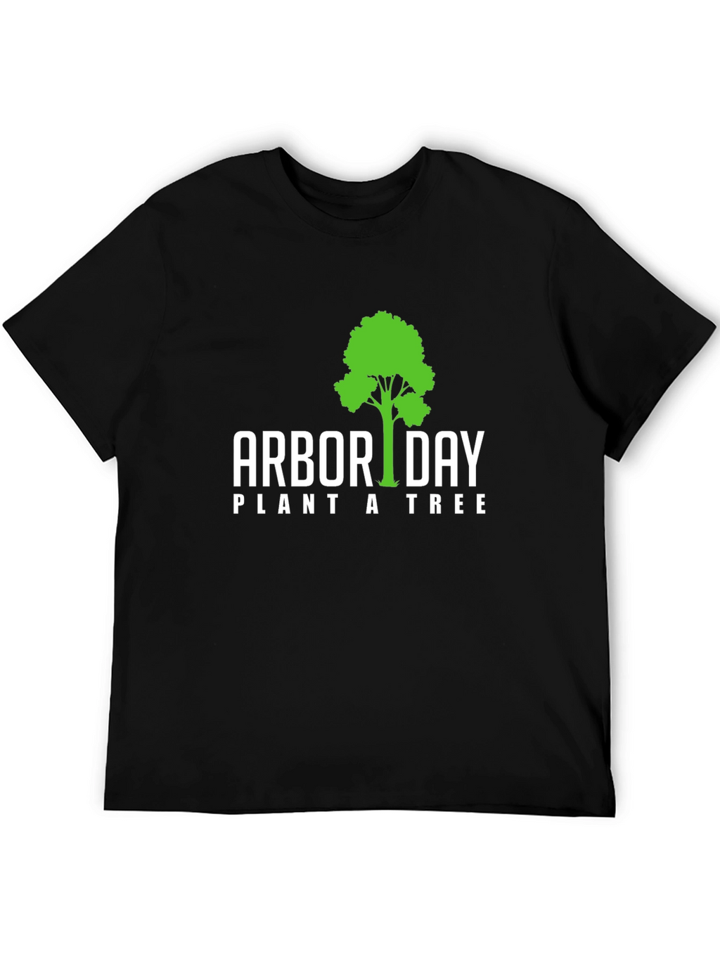 Arbor Day Plant a Tree Black T-Shirt