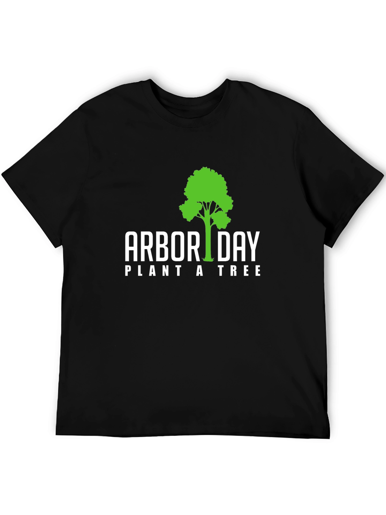 Arbor Day Plant a Tree Black T-Shirt