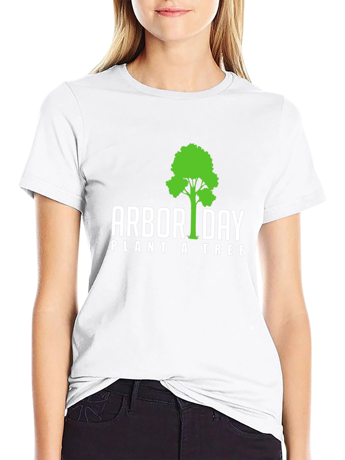 Arbor Day Plant a Tree Black T-Shirt