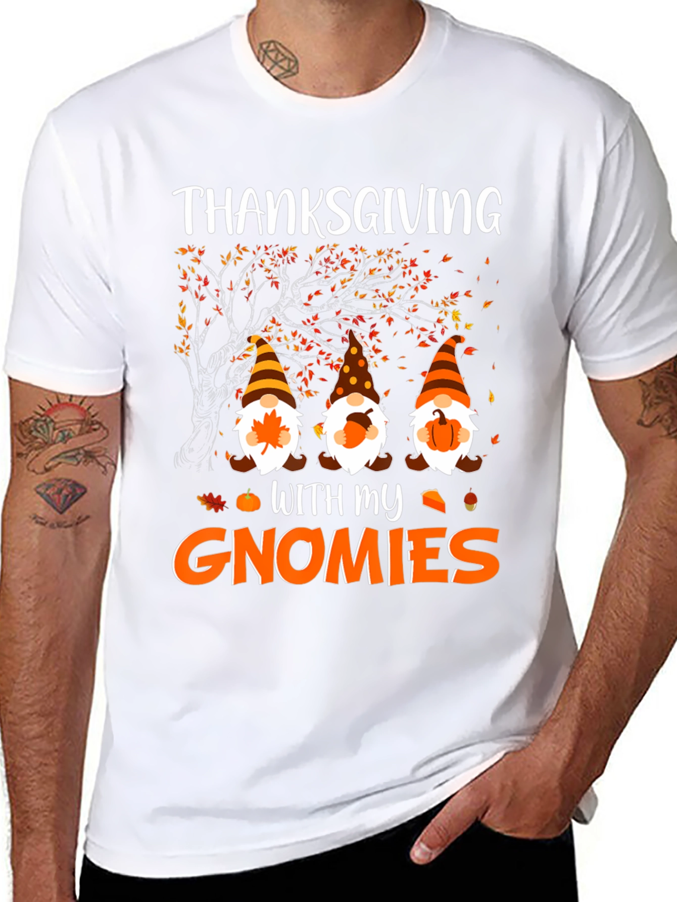 Thanksgiving With My Gnomies T-Shirt