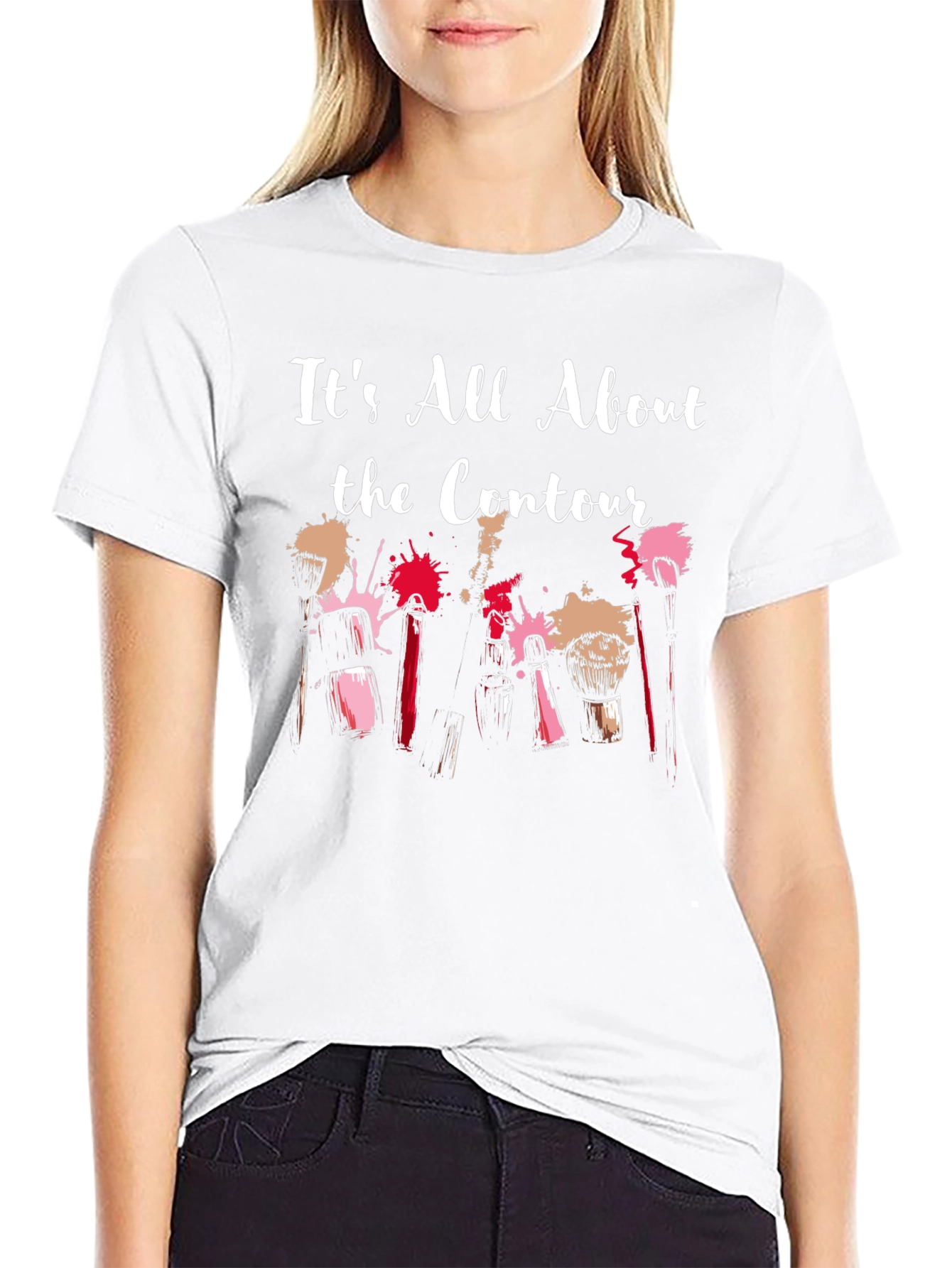 Its All About the Contour Makeup T-Shirt
