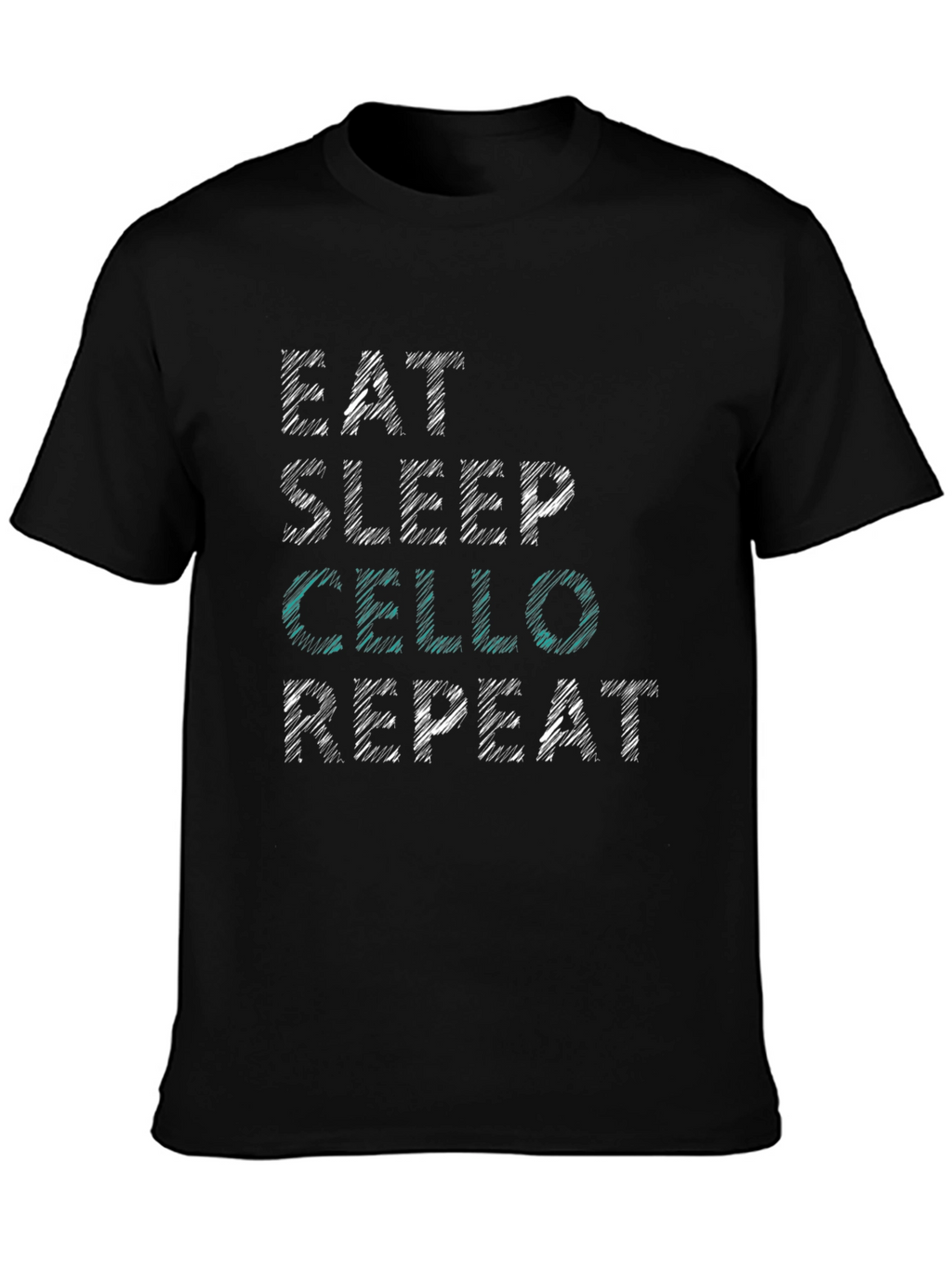 Eat Sleep Cello Repeat T-Shirt