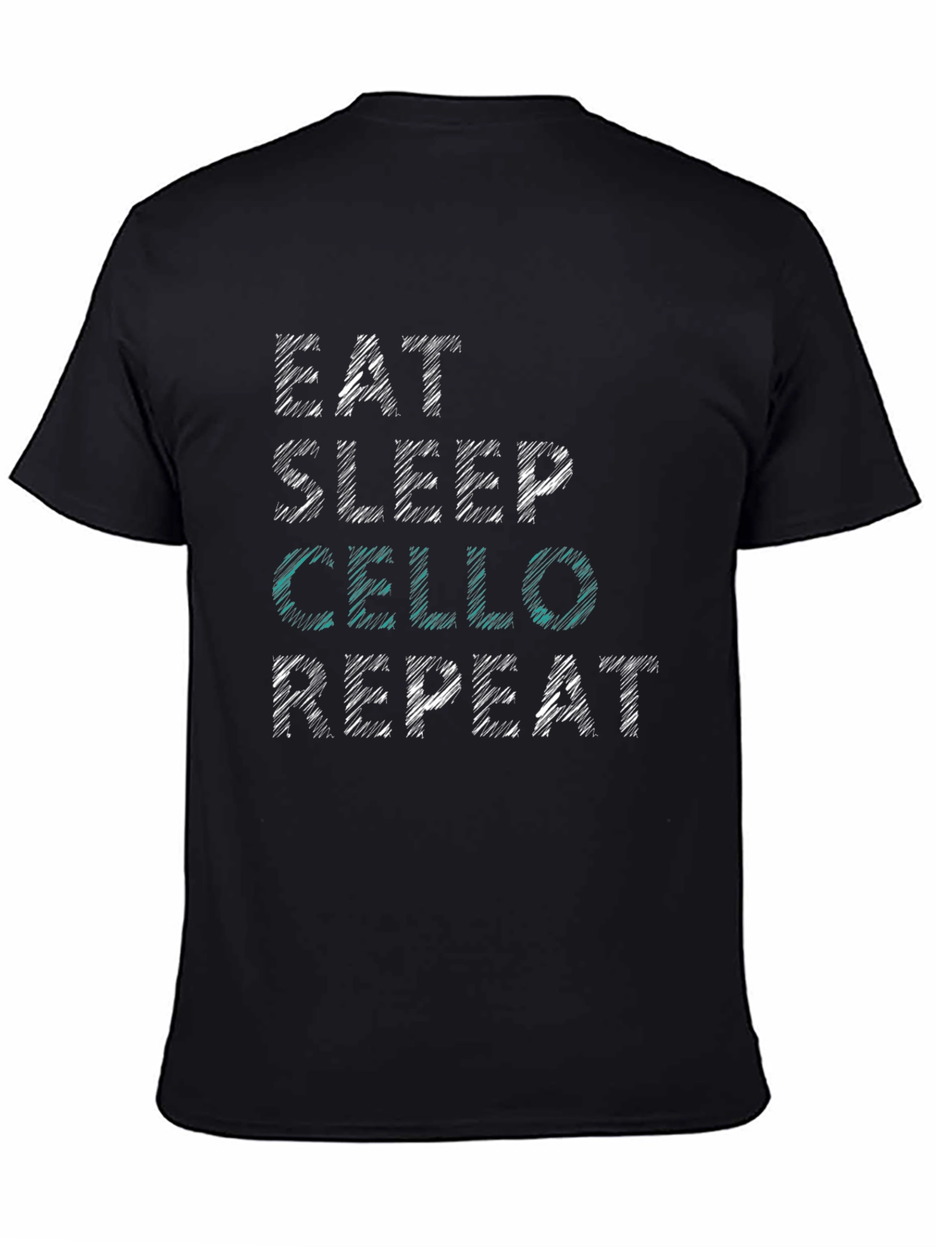 Eat Sleep Cello Repeat T-Shirt