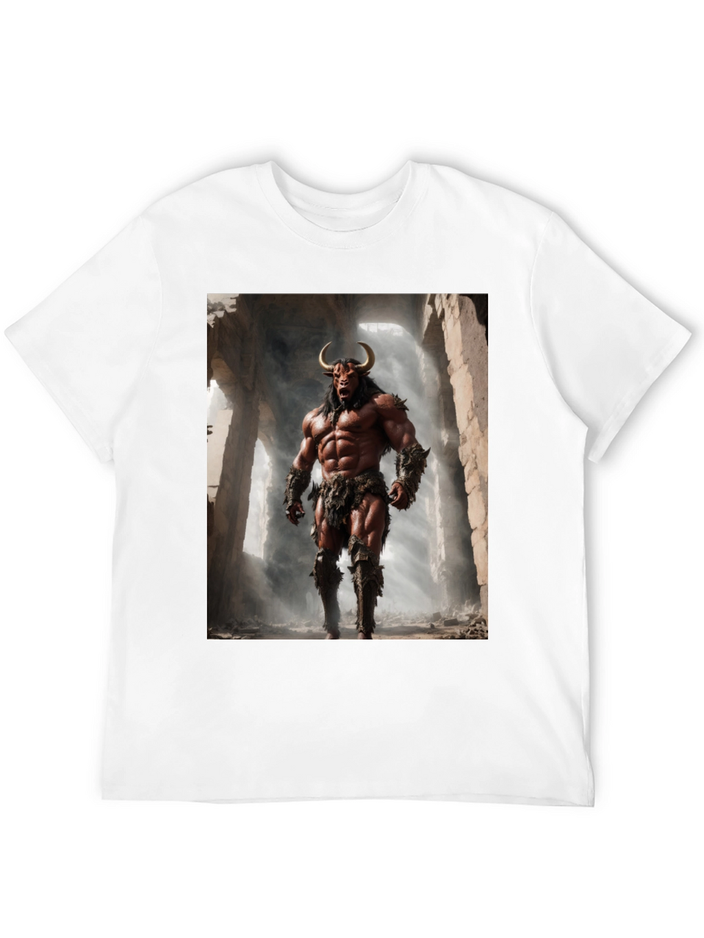 Minotaur Warrior Graphic Tee