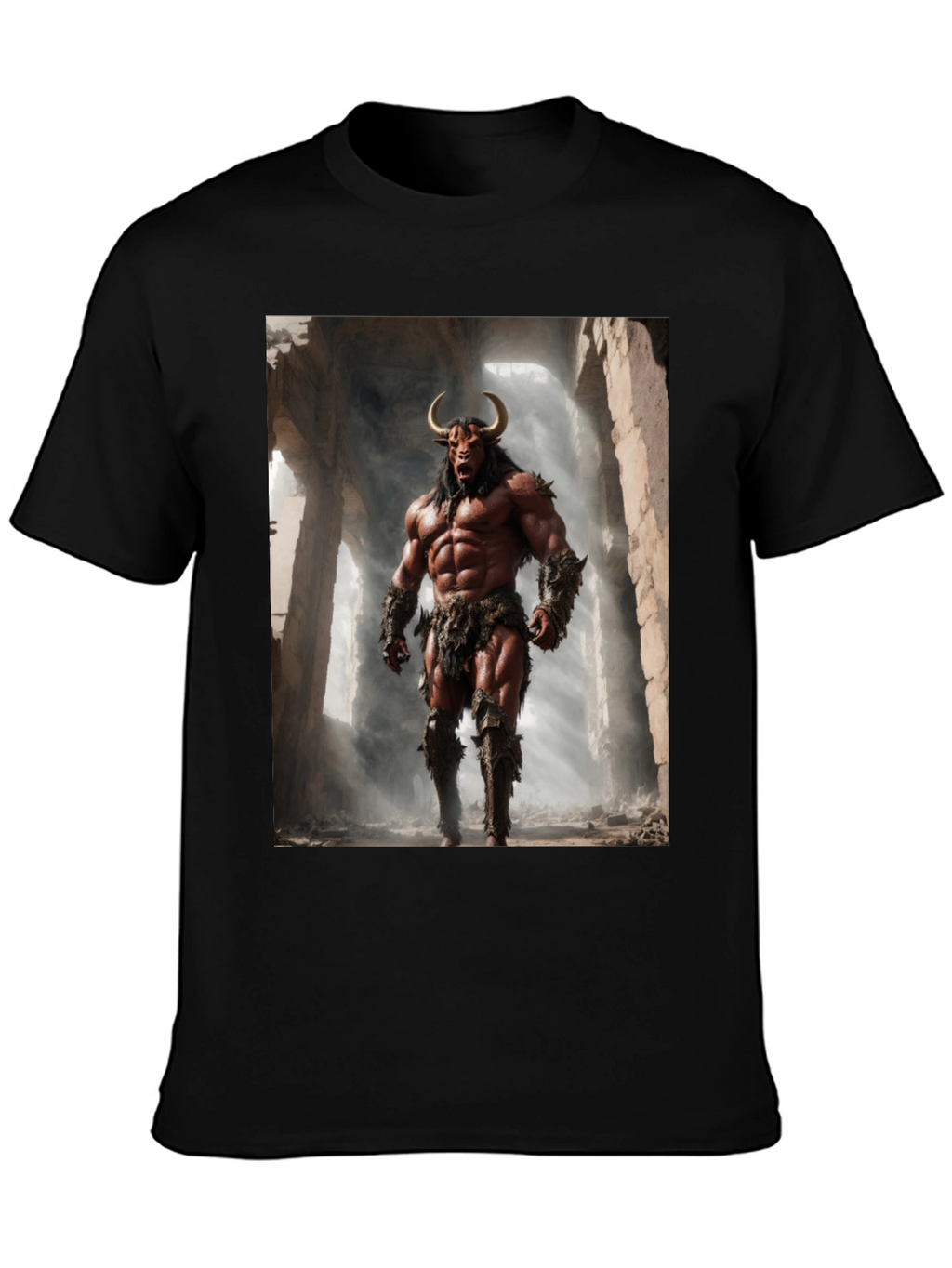 Minotaur Warrior Graphic Tee