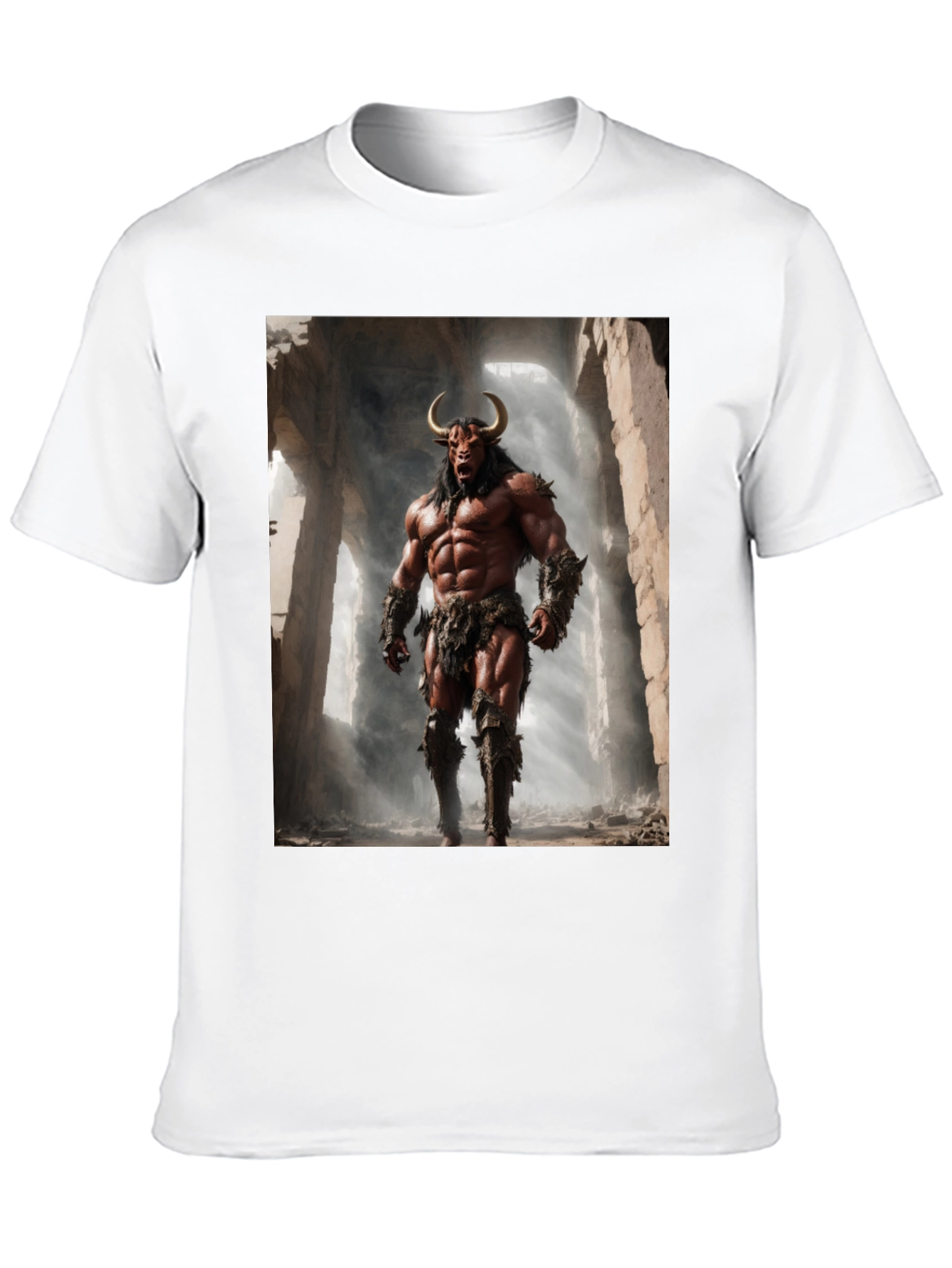 Minotaur Warrior Graphic Tee
