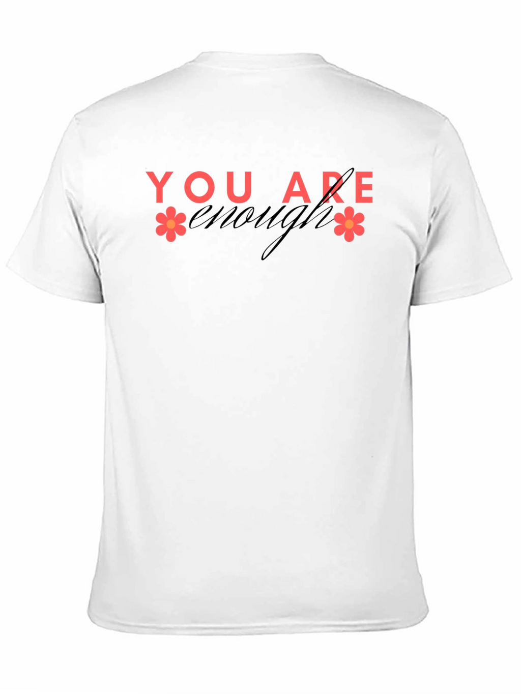 You Are Enough Graphic Tee - Black